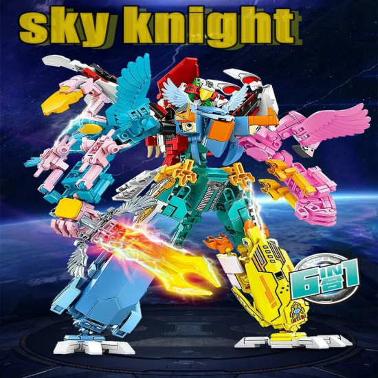 transformation flying birds robot sky knight bricks toys transformation flying birds robot sky knight bricks toys