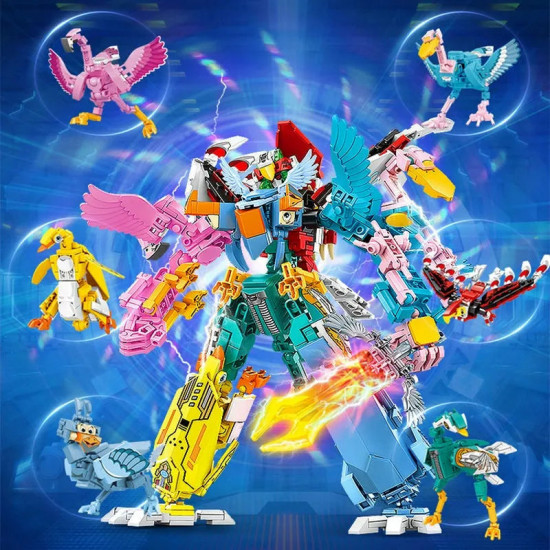 transformation flying birds robot sky knight bricks toys transformation flying birds robot sky knight bricks toys