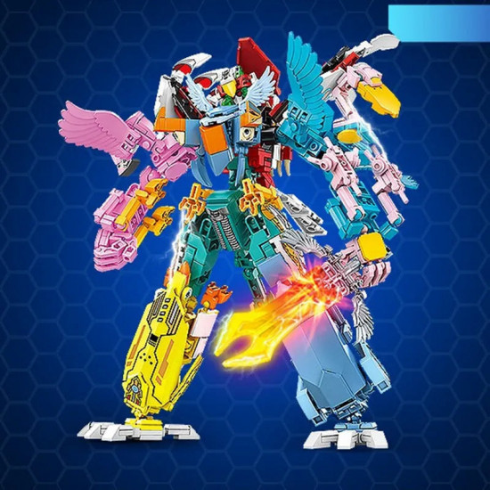 transformation flying birds robot sky knight bricks toys transformation flying birds robot sky knight bricks toys