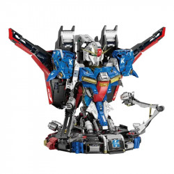 transformation moc assault bust mech robot bricks toy