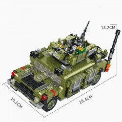 transformed infantry combat armored vehicle bricks toys