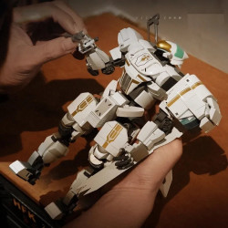 transformed super mecha arthur robot warrior bricks toy