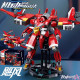 transformer mecha robot alpha hurricane flame bricks toy transformer mecha robot alpha hurricane flame bricks toy