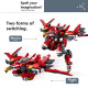 transformer mecha robot alpha hurricane flame bricks toy transformer mecha robot alpha hurricane flame bricks toy