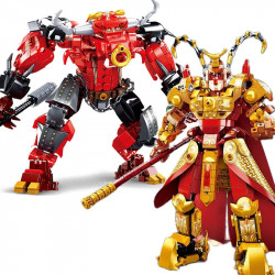 transformers bull demon mecha warrior bricks toy