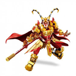 transformers monkey king warrior mecha bricks toys