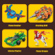 transforming flaming war mecha robot bricks toys transforming flaming war mecha robot bricks toys