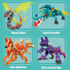 transforming mecha animal robot warrior bricks toys transforming mecha animal robot warrior bricks toys