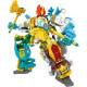 transforming mecha robot therion totems bricks toy transforming mecha robot therion totems bricks toy