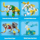 transforming mecha robot therion totems bricks toy transforming mecha robot therion totems bricks toy