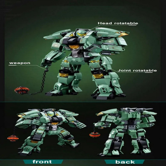 transforming mecha robot warrior leader bricks toy transforming mecha robot warrior leader bricks toy