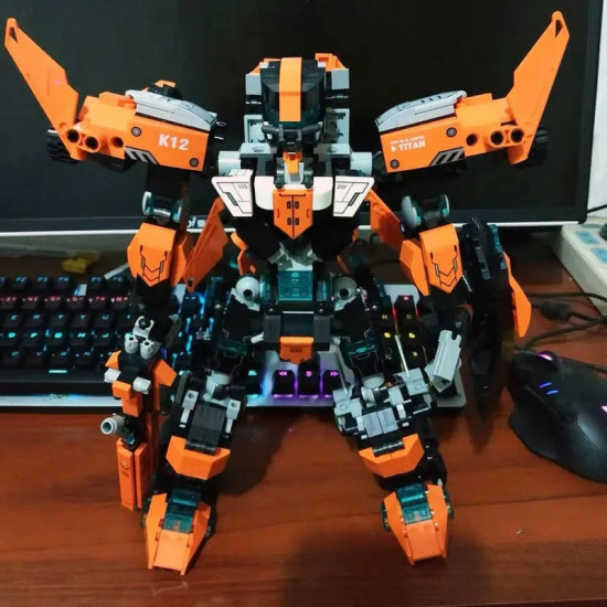 transforming titan knight mecha robot warrior bricks toys transforming titan knight mecha robot warrior bricks toys