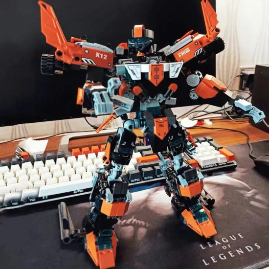 transforming titan knight mecha robot warrior bricks toys transforming titan knight mecha robot warrior bricks toys