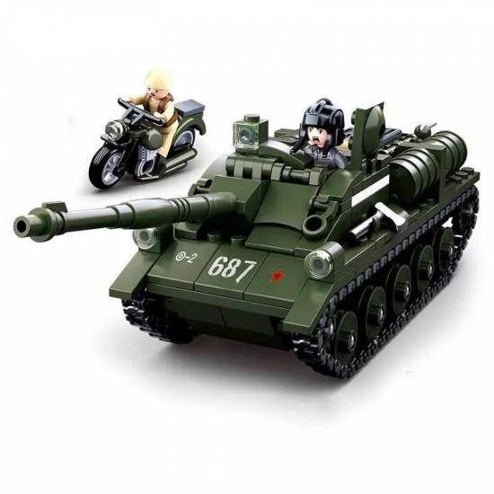 ww2 moc military su85 tank destroyer bricks toy ww2 moc military su85 tank destroyer bricks toy