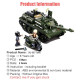 ww2 moc military su85 tank destroyer bricks toy ww2 moc military su85 tank destroyer bricks toy