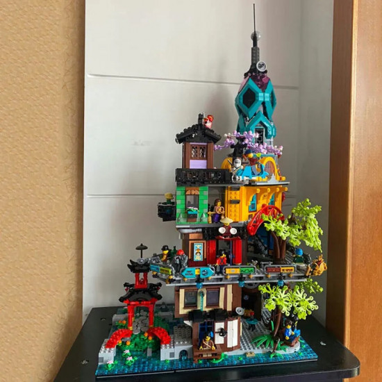 x19006 ninjago moc city garden bricks toys x19006 ninjago moc city garden bricks toys